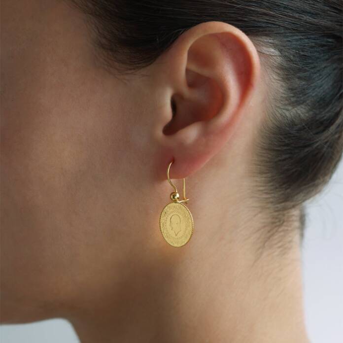 Çeyrek Sallantılı Küpe - 2