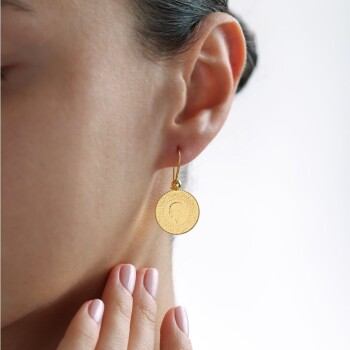 Çeyrek Sallantılı Küpe - Koçak