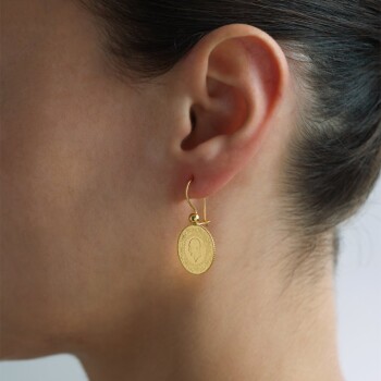 Çeyrek Sallantılı Küpe - Koçak (1)