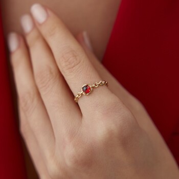 Chain Mercan Yüzük - Gökhan Bera (1)