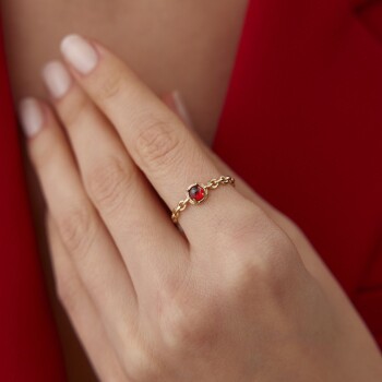 Chain Mercan Yüzük - 1