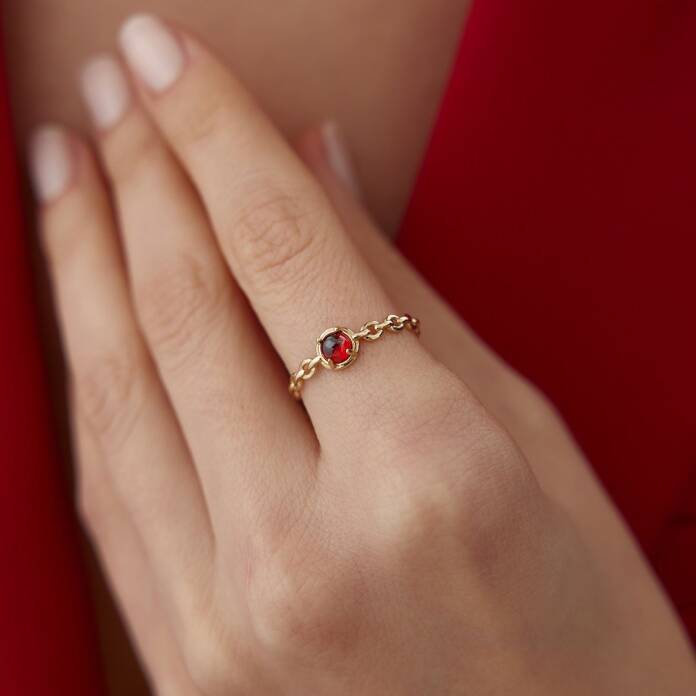 Chain Mercan Yüzük - 2