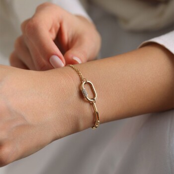 Charm Takılabilir Kilit Bileklik - Rayna (1)