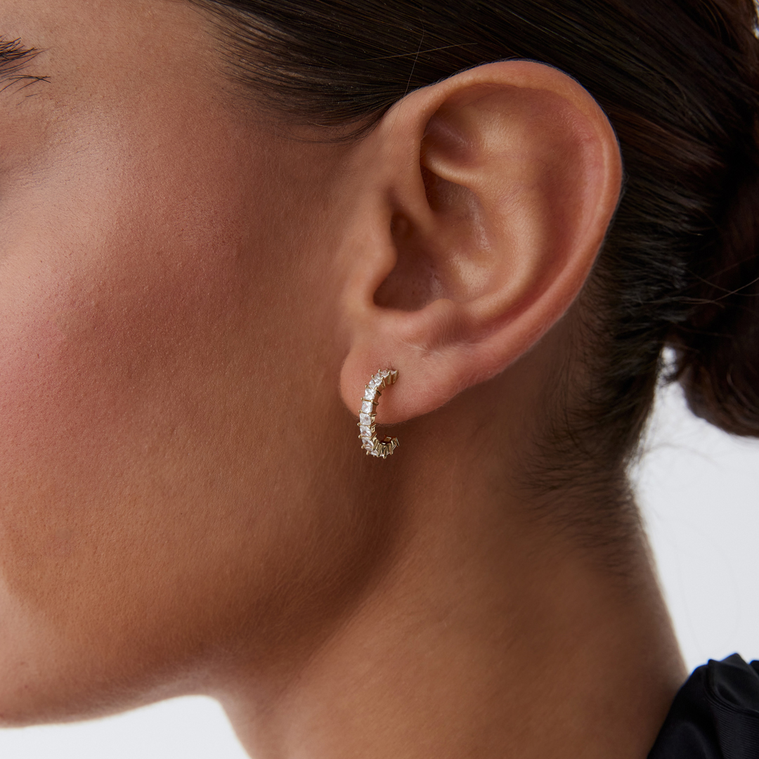 Chic Vidalı Küpe - 1