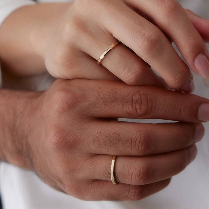 Chocolate Çift Alyans - 1