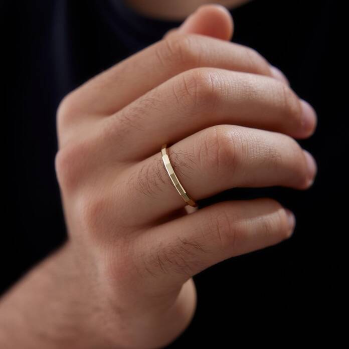 Chocolate Erkek Alyans - 1