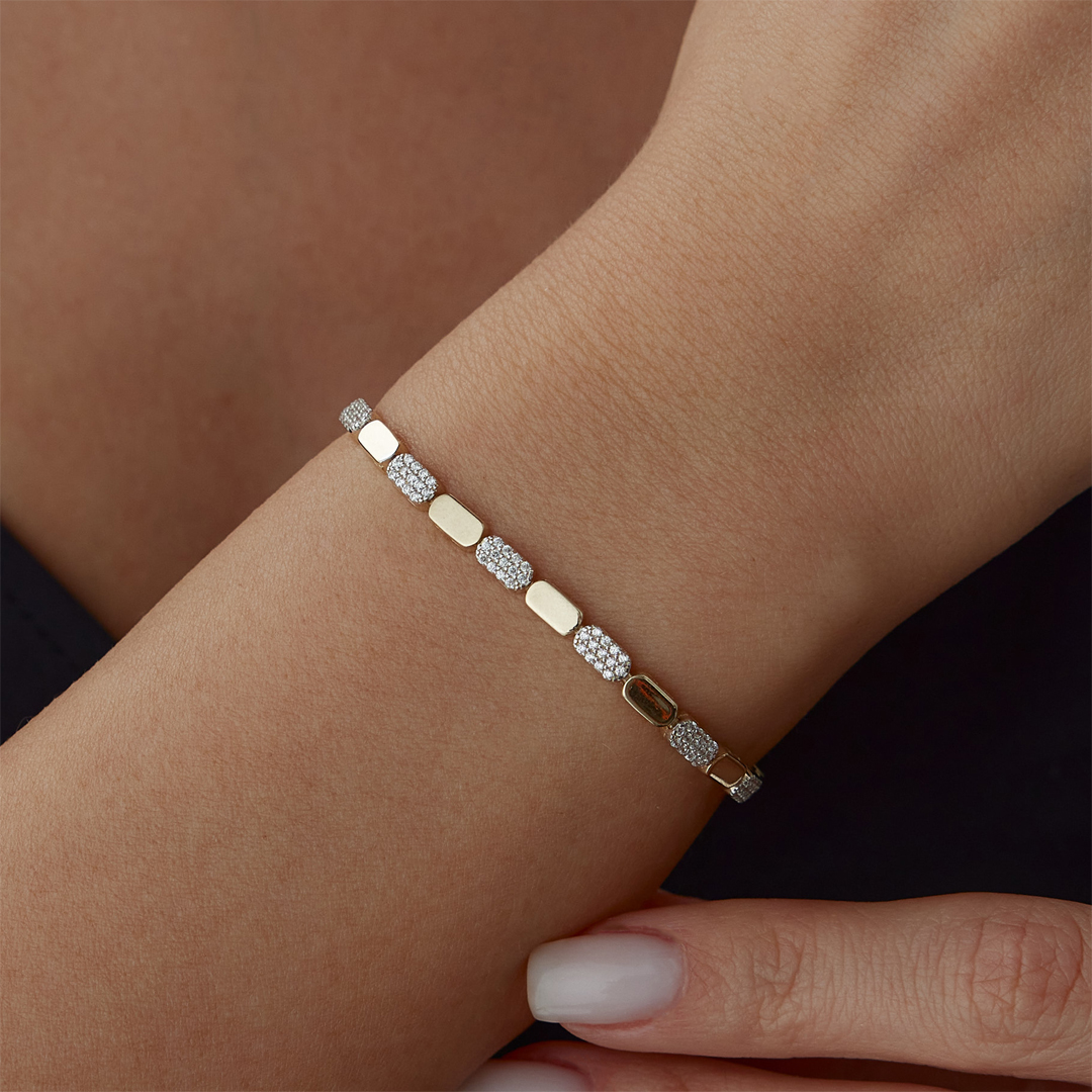 Chocolate Taşlı Bileklik - 2