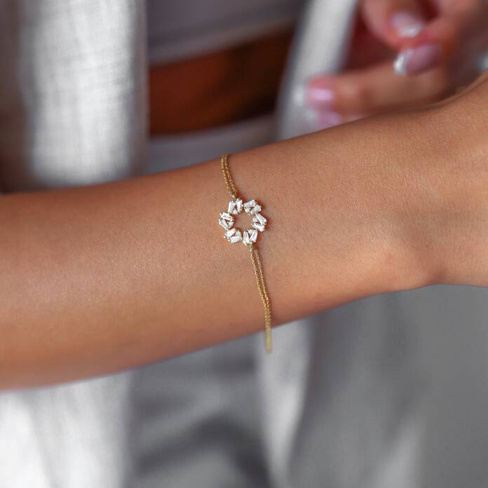 Çiçek Baget Bileklik - 1