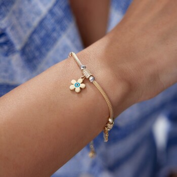 Çiçek Charm Bileklik - Konyalı Halil