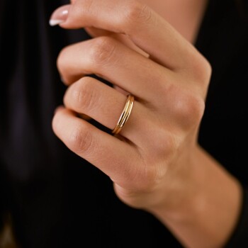 Çift Çizgi Yüzük - Ali Altınbas