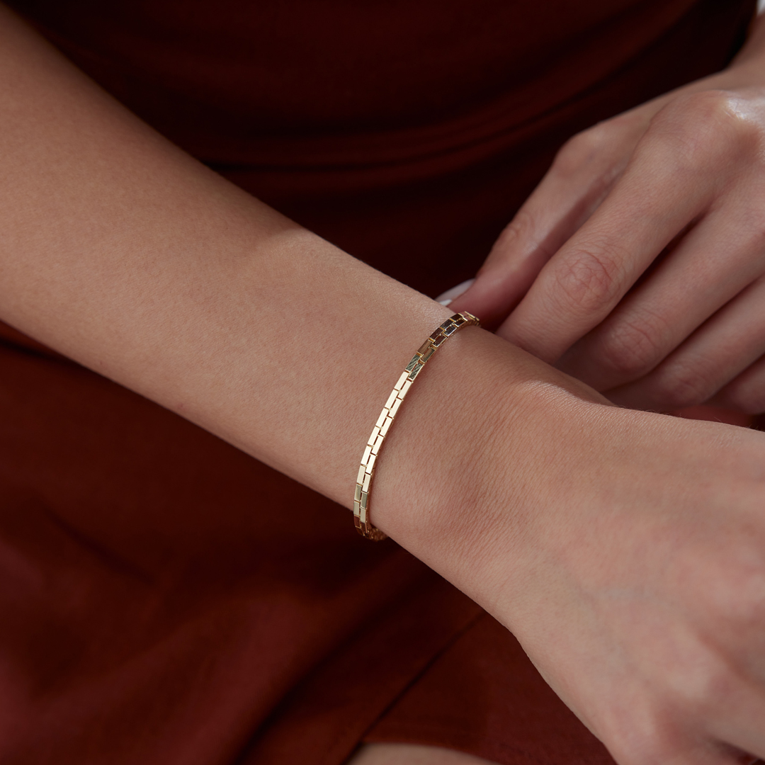 Çift Sıra Basamak Bileklik - 2