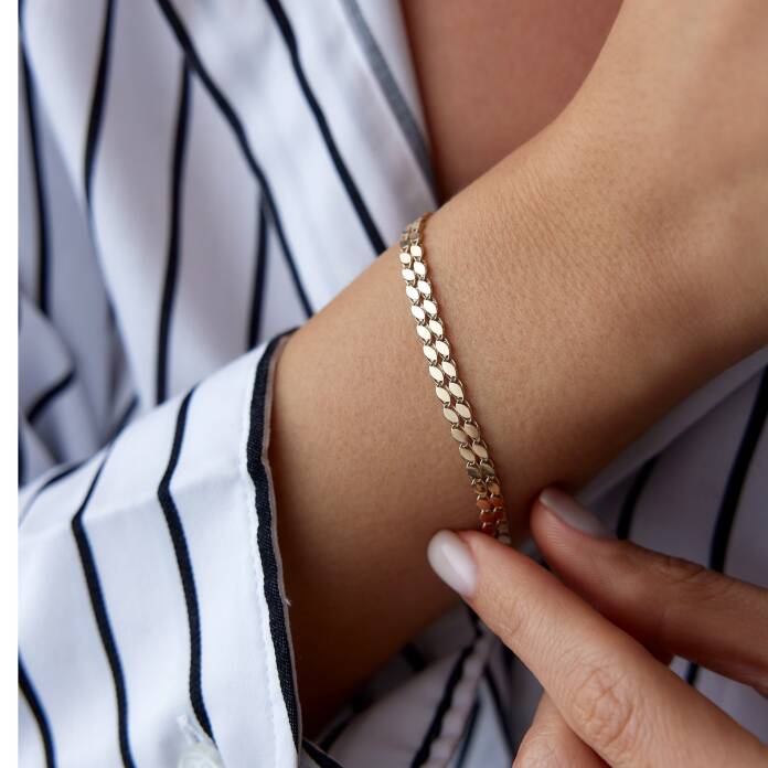 Çift Sıra Pullu Bileklik - 2