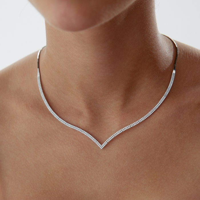 Çift Sıra V Su Yolu Set - Sardes