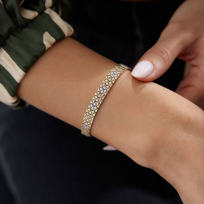 Çift Taraflı Piramit Bileklik - 4