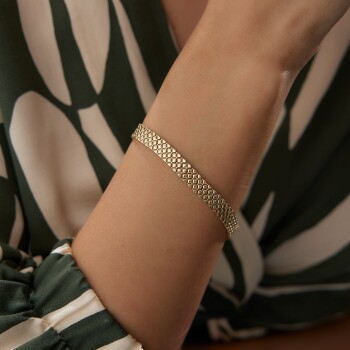 Çift Taraflı Piramit Bileklik - Ediz Dereli