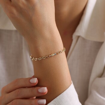 Circle Ball Hallow Bileklik - Özer (1)