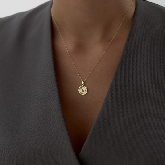 Circle Butterfly Kolye - Koçak