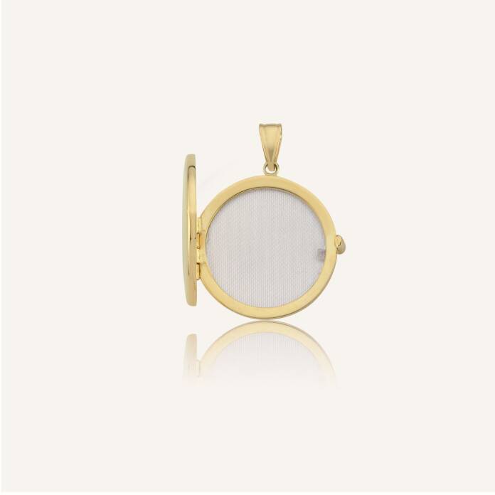 Circle Kapaklı Kolye Ucu - 2