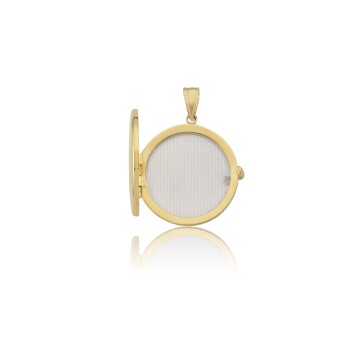 Circle Kapaklı Kolye Ucu - 3