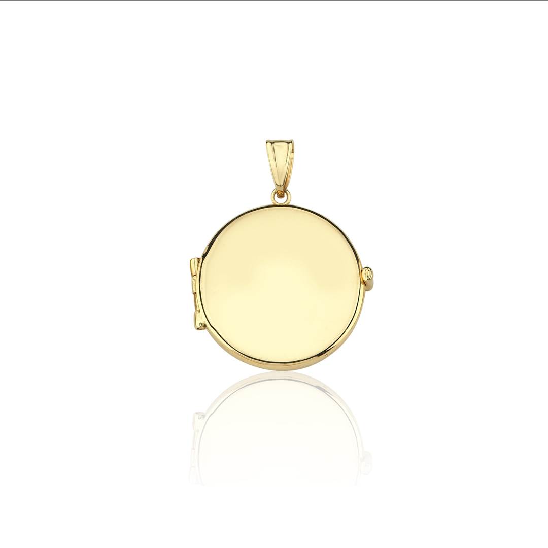 Circle Kapaklı Kolye Ucu - 1