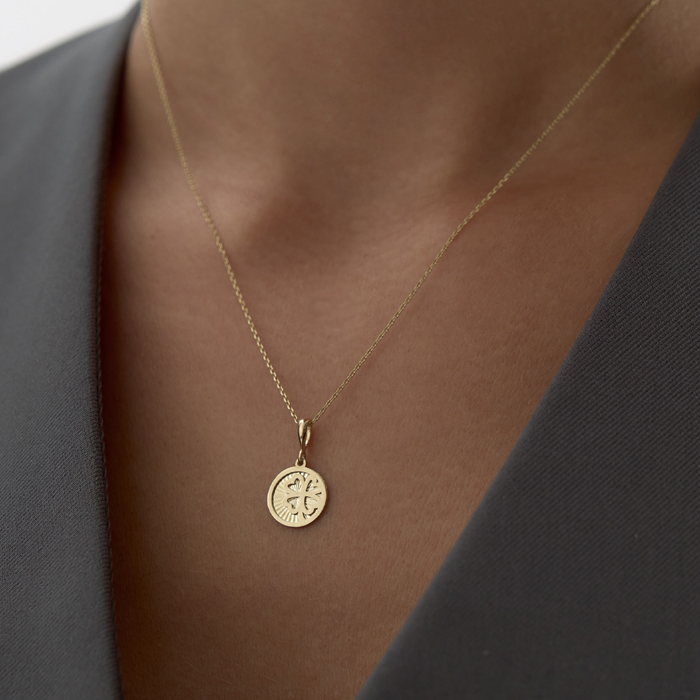 Circle Yonca Kolye - Koçak (1)