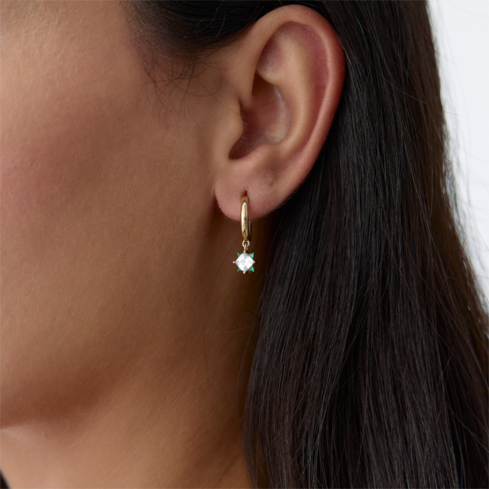 Cirelle Taşlı Küpe - Rayna (1)