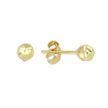 Çizgili Top Çocuk Küpesi - Melike