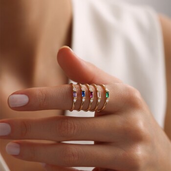 Colorful Series Yüzük - RİTİM