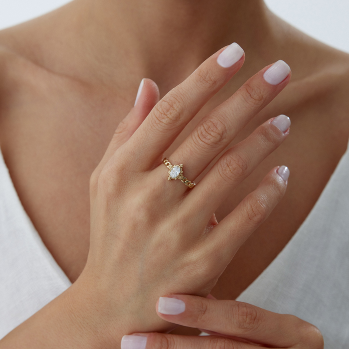 Crowned Yüzük - Rayna