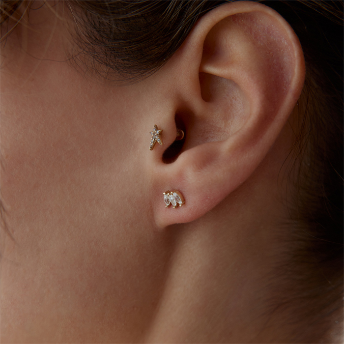 Crownlight Vidalı Küpe - 2