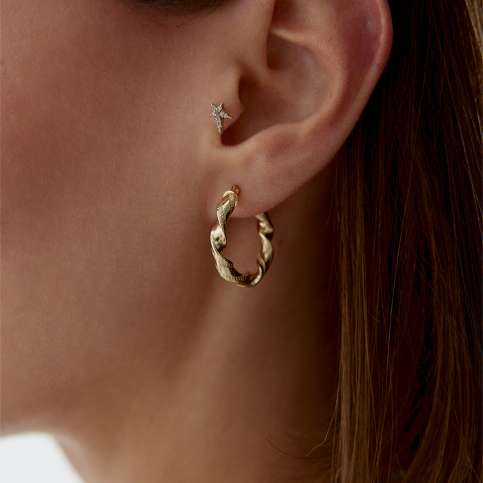 Curl Shine Küpe - Mazal