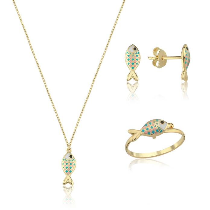 Cute Fish Çocuk Seti - 1