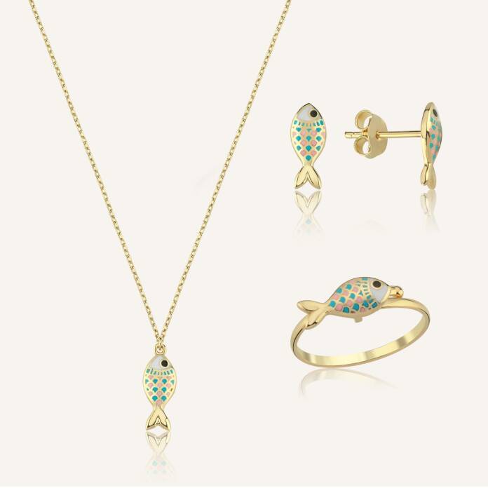 Cute Fish Çocuk Seti - 2