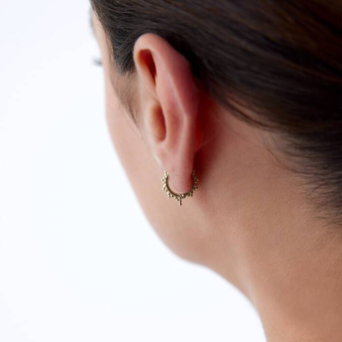 Dağınık Top Küpe - 3