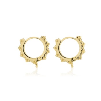 Dağınık Top Küpe - 4