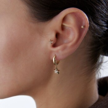 Dahlia Sallantılı Küpe - 3