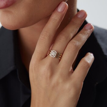 Daisy Izgara Yüzük - Rayna