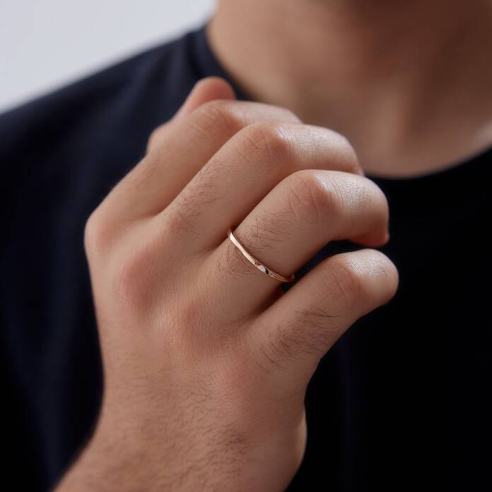 Dalga Erkek Alyans - 1