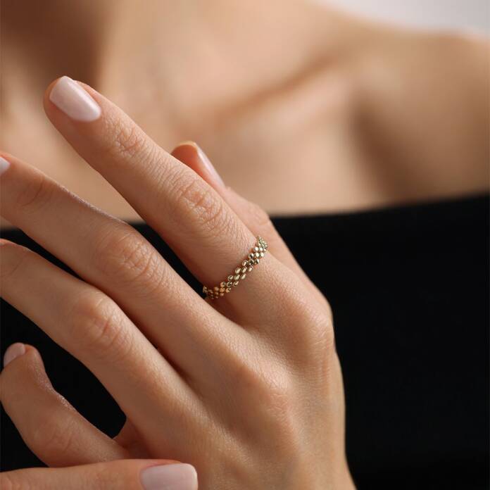 Damla Band Yüzük - 2