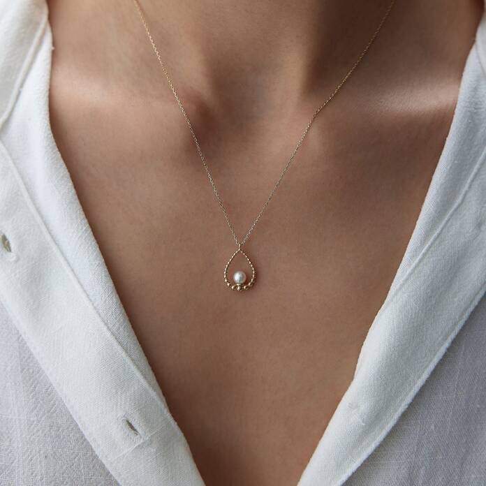 Damla İnci Kolye - 1