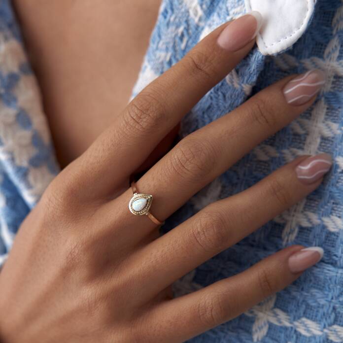 Damla Opal Yüzük - 1