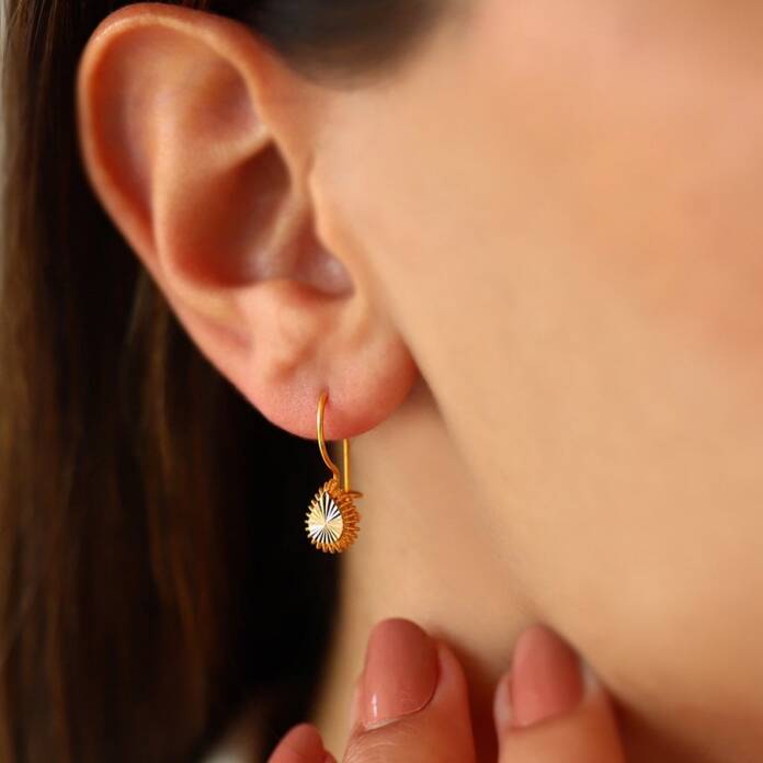 Damla Sallantı Küpe - 1