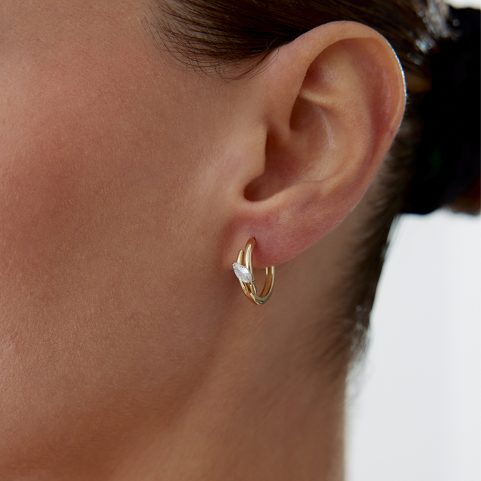 Damla Sarmal Küpe - Rayna