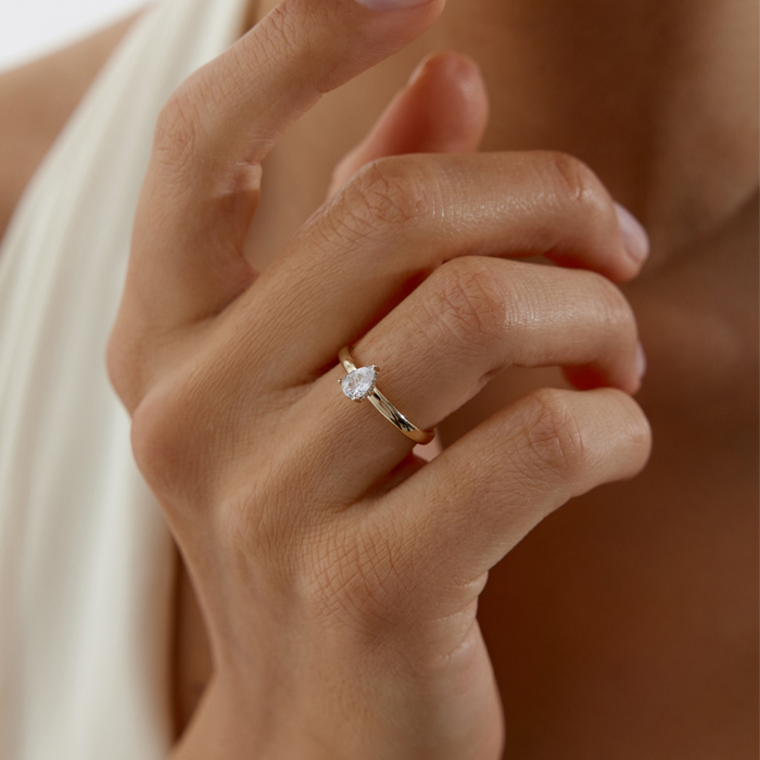 Damla Tektaş Yüzük - Rayna