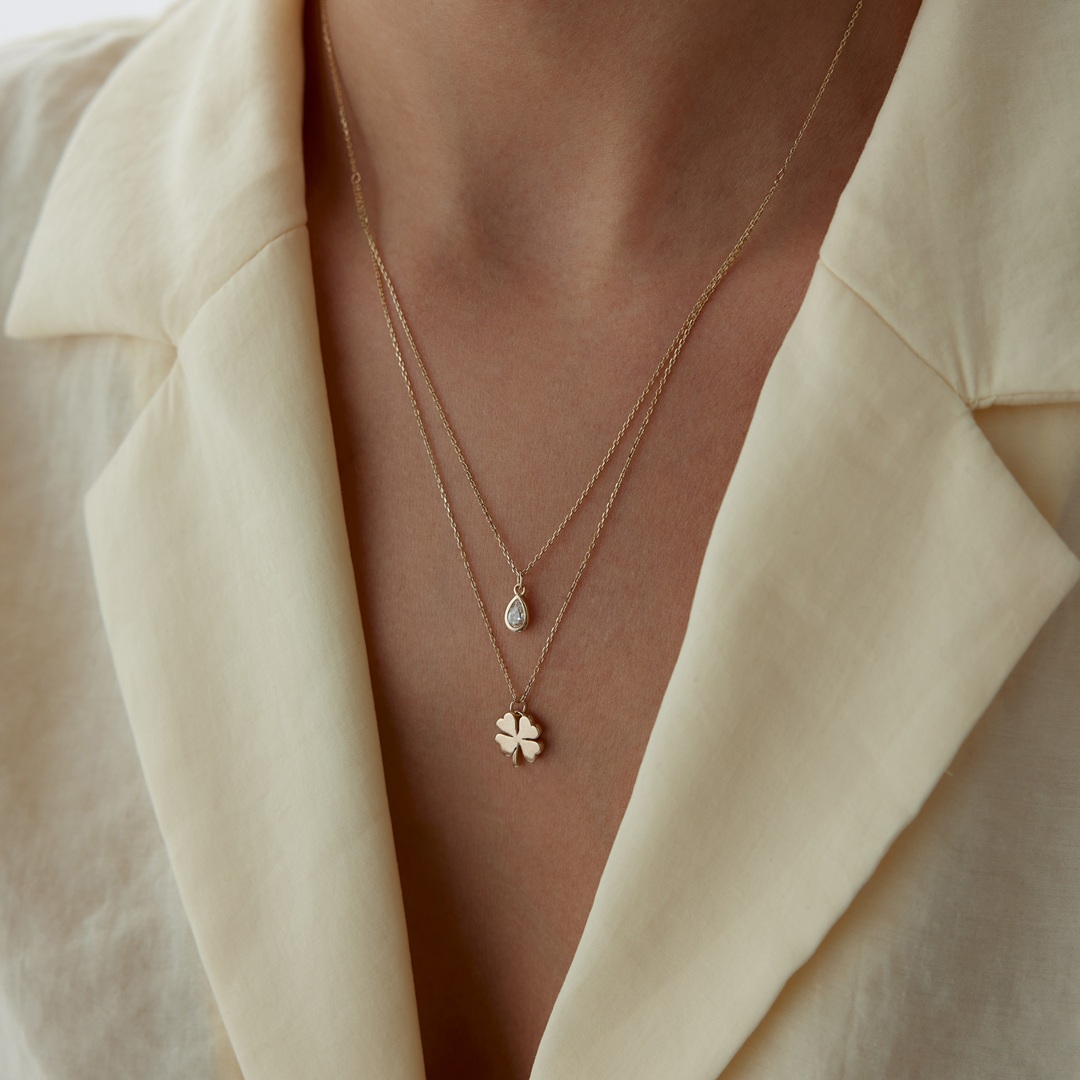 Damla Yonca Kolye - 3