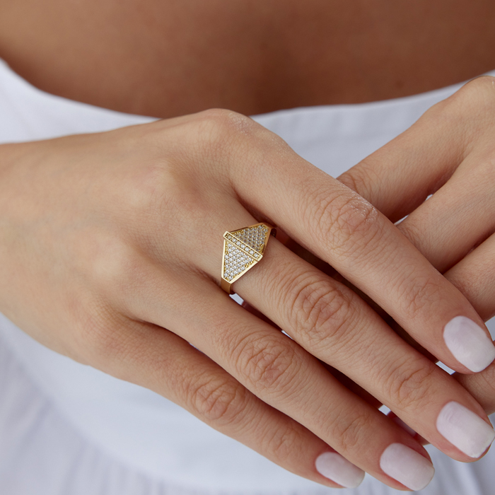 Deltra Taşlı Yüzük - Cemart (1)