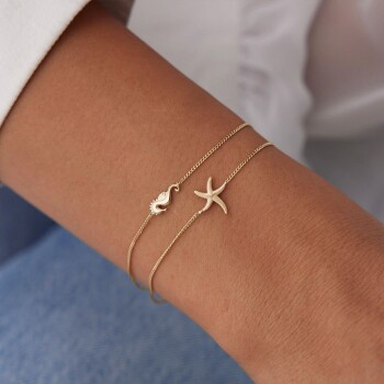 Deniz Atı Yıldız İkili Bileklik - Rayna