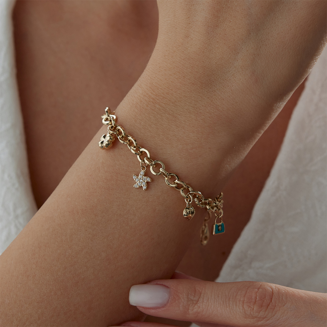 Deniz Yıldızı Şans Charm Bileklik - 2