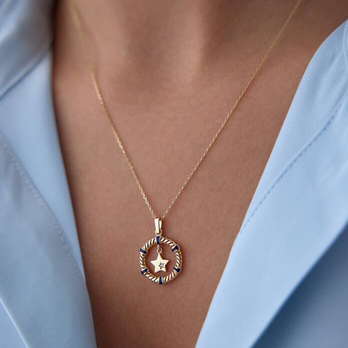 Denizci Yıldız Kolye - 1