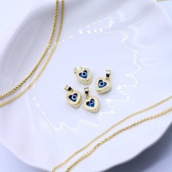 Desenli Kalp Göz Uç - Özçelik (1)